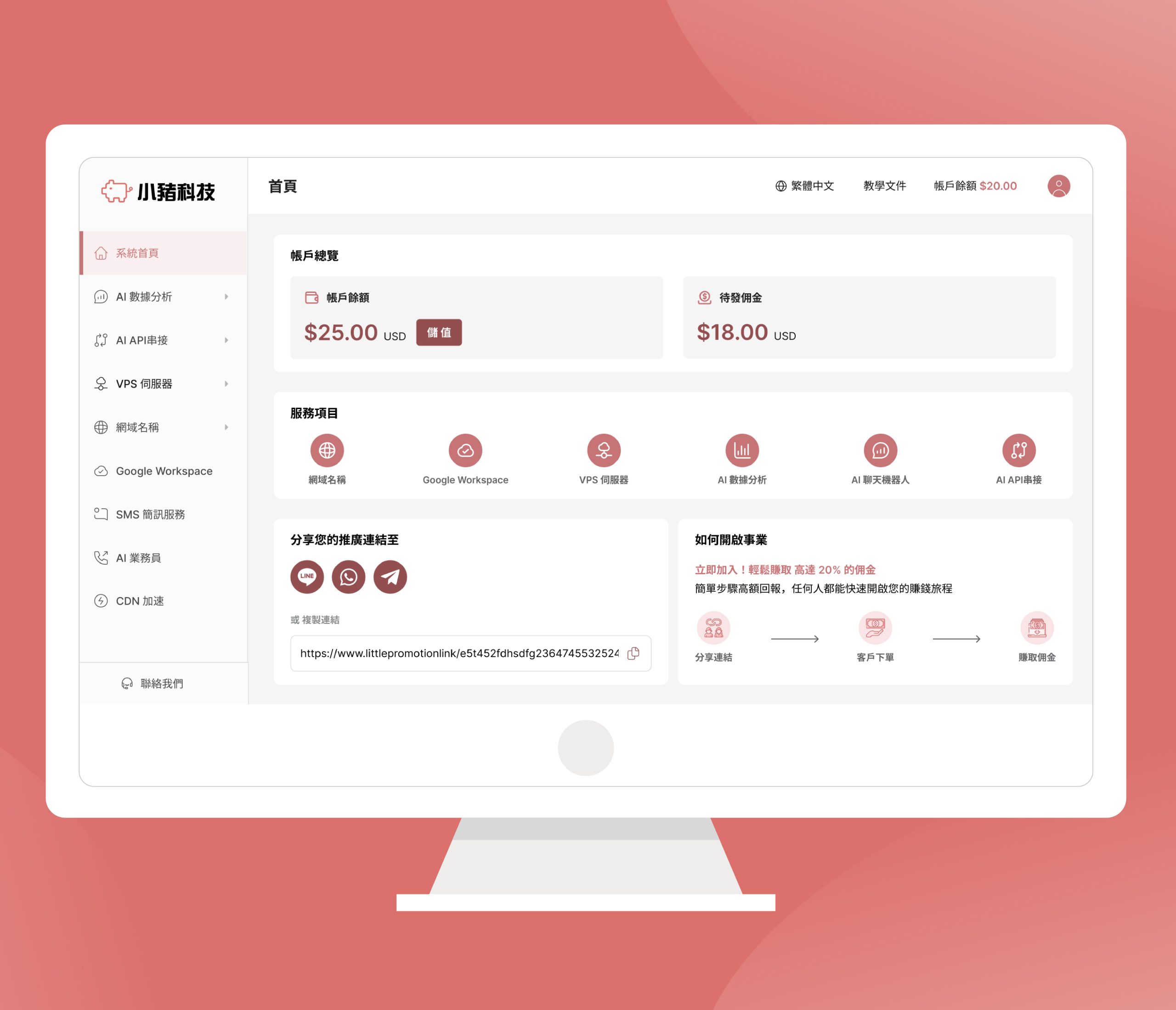 AI 雲端部署聚合平台